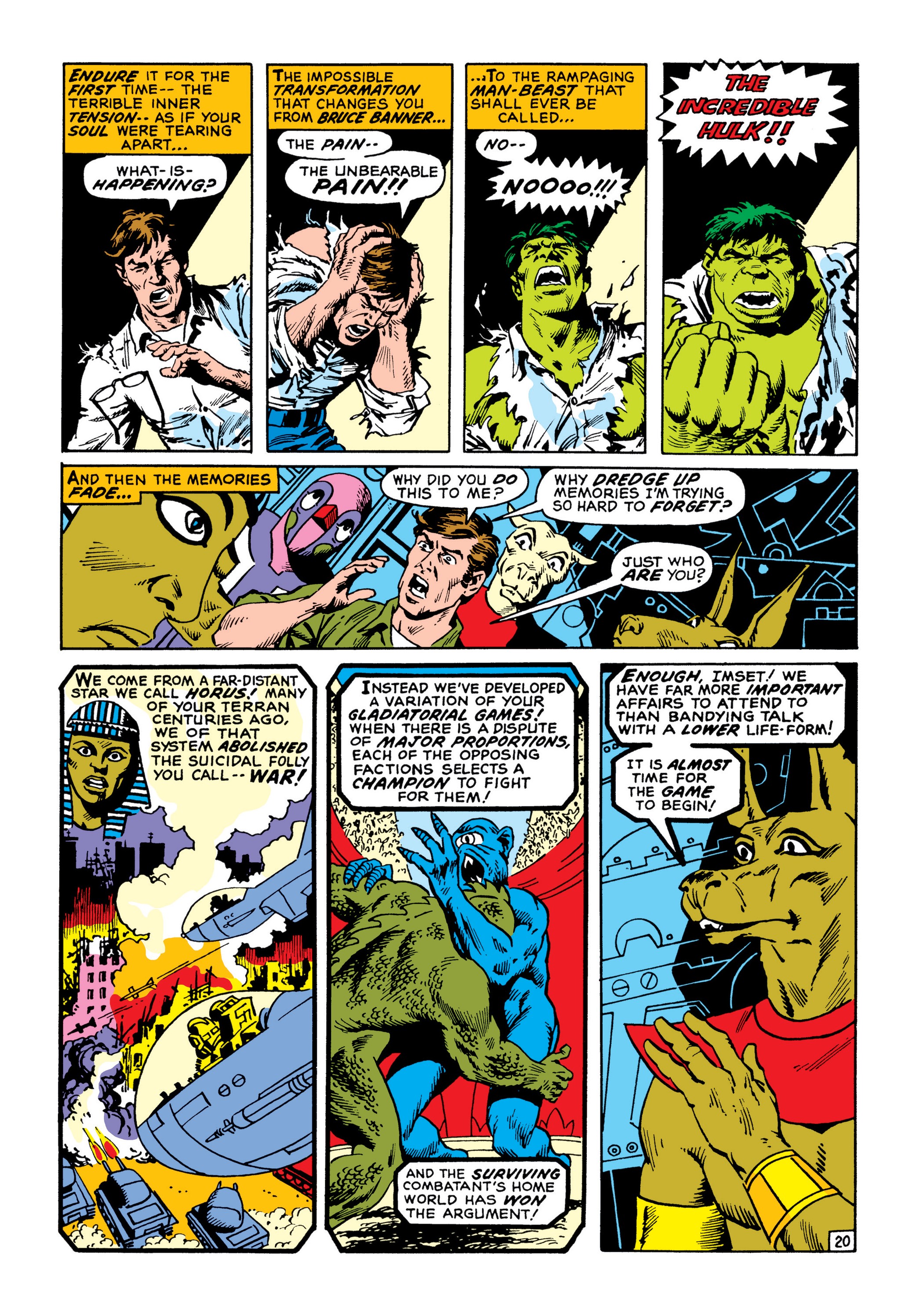 Read online Marvel Masterworks: The Incredible Hulk comic -  Issue # TPB 8 (Part 1) - 27