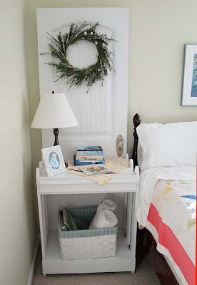 Door & Picket Fence Nightstand – I "Picked It" from the Trash