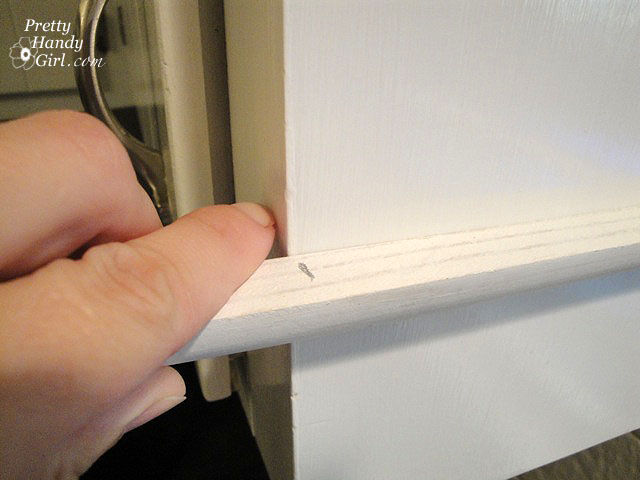 DIY Glass Window Shelves - Pretty Handy Girl