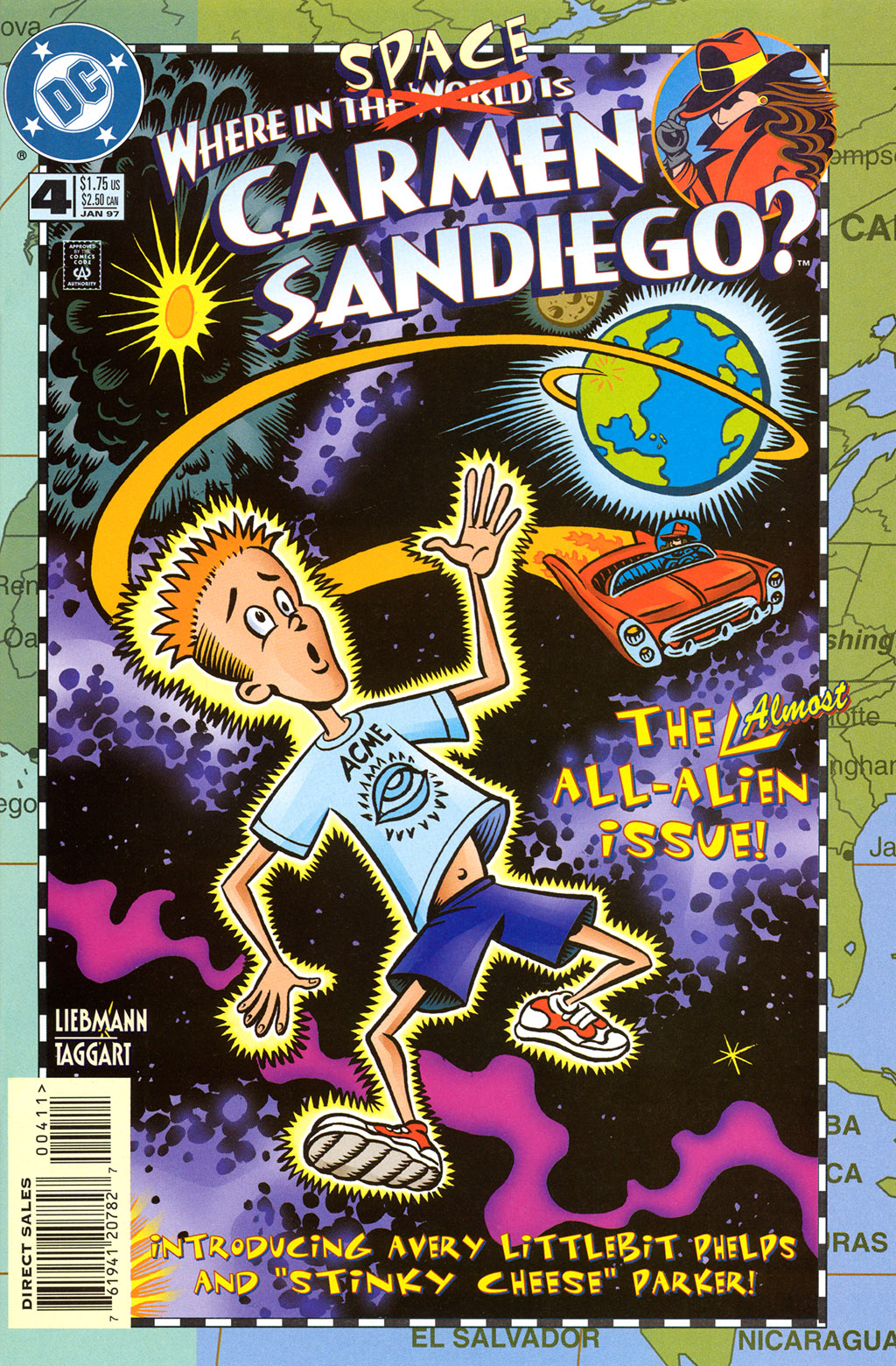 Read online Where In The World Is Carmen Sandiego? comic -  Issue #4 - 1