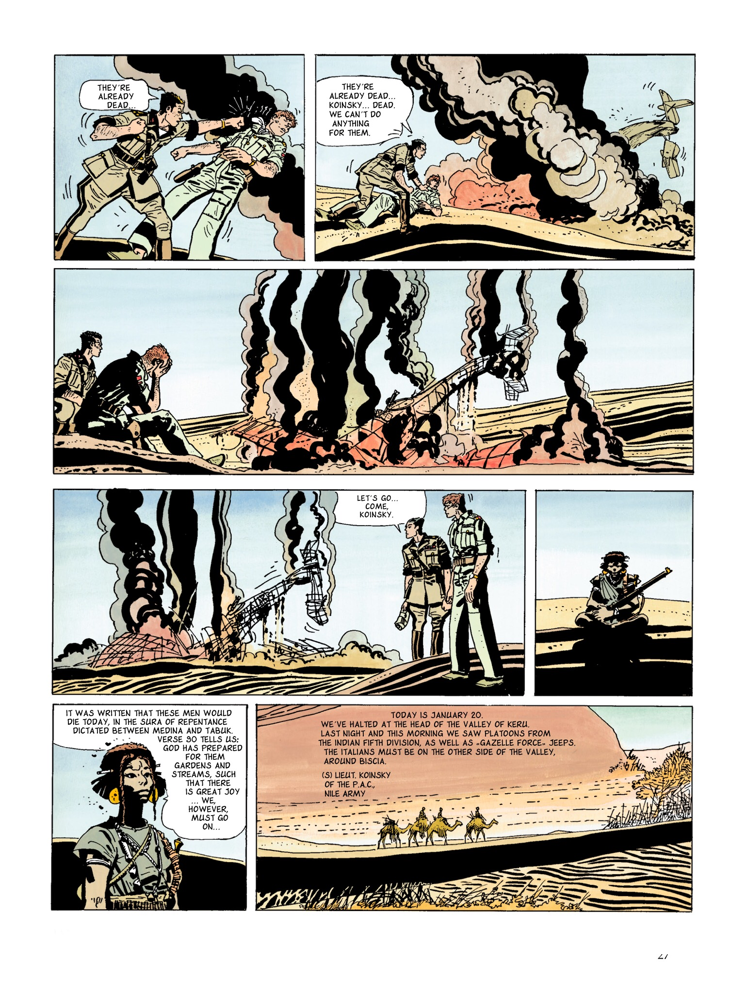 Read online The Scorpions of the Desert comic -  Issue #2 - 27