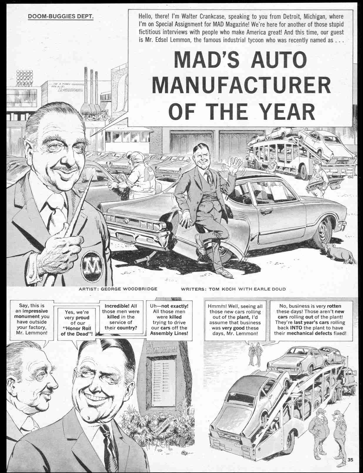 Read online MAD comic -  Issue #151 - 37