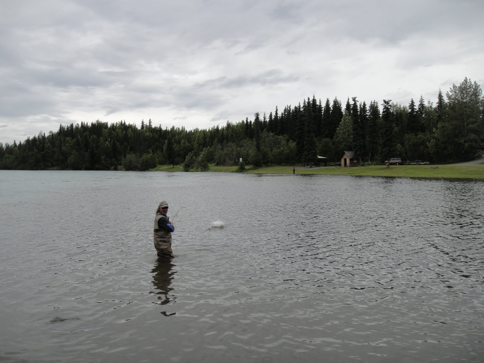Alaska 2010 Day 14 Wednesdayfishing the Moose River