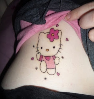 hello kitty, hello kitty tattoos, tattooing