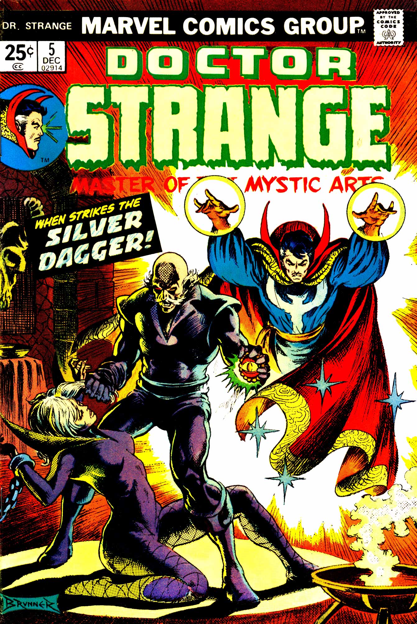 Read online Doctor Strange (1974) comic -  Issue #5 - 1
