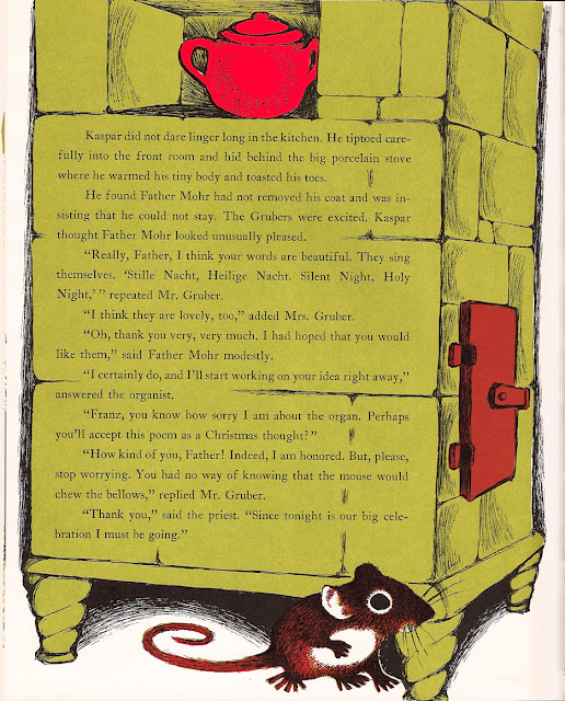 The Art of Children's Picture Books The Christmas Mouse, Barbara Remington