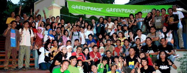 Supporter Greenpeace Indonesia