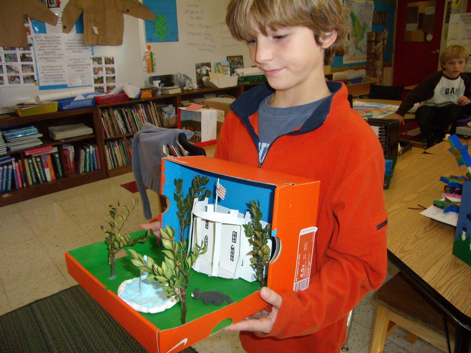 Third Grade Events: Dioramas - from Pirates to Kittens!