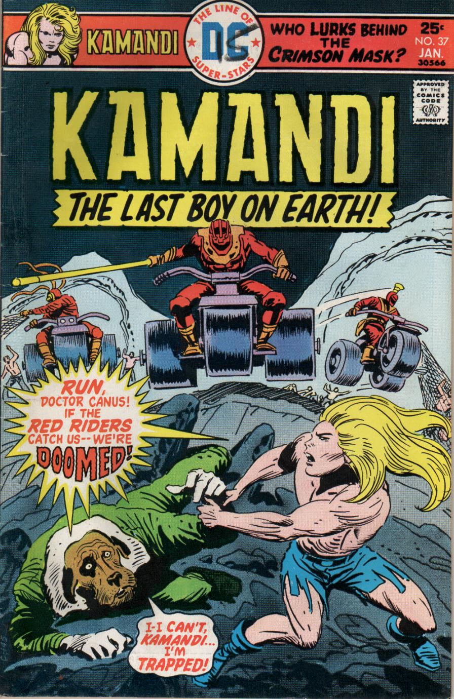 Read online Kamandi, The Last Boy On Earth comic -  Issue #37 - 1
