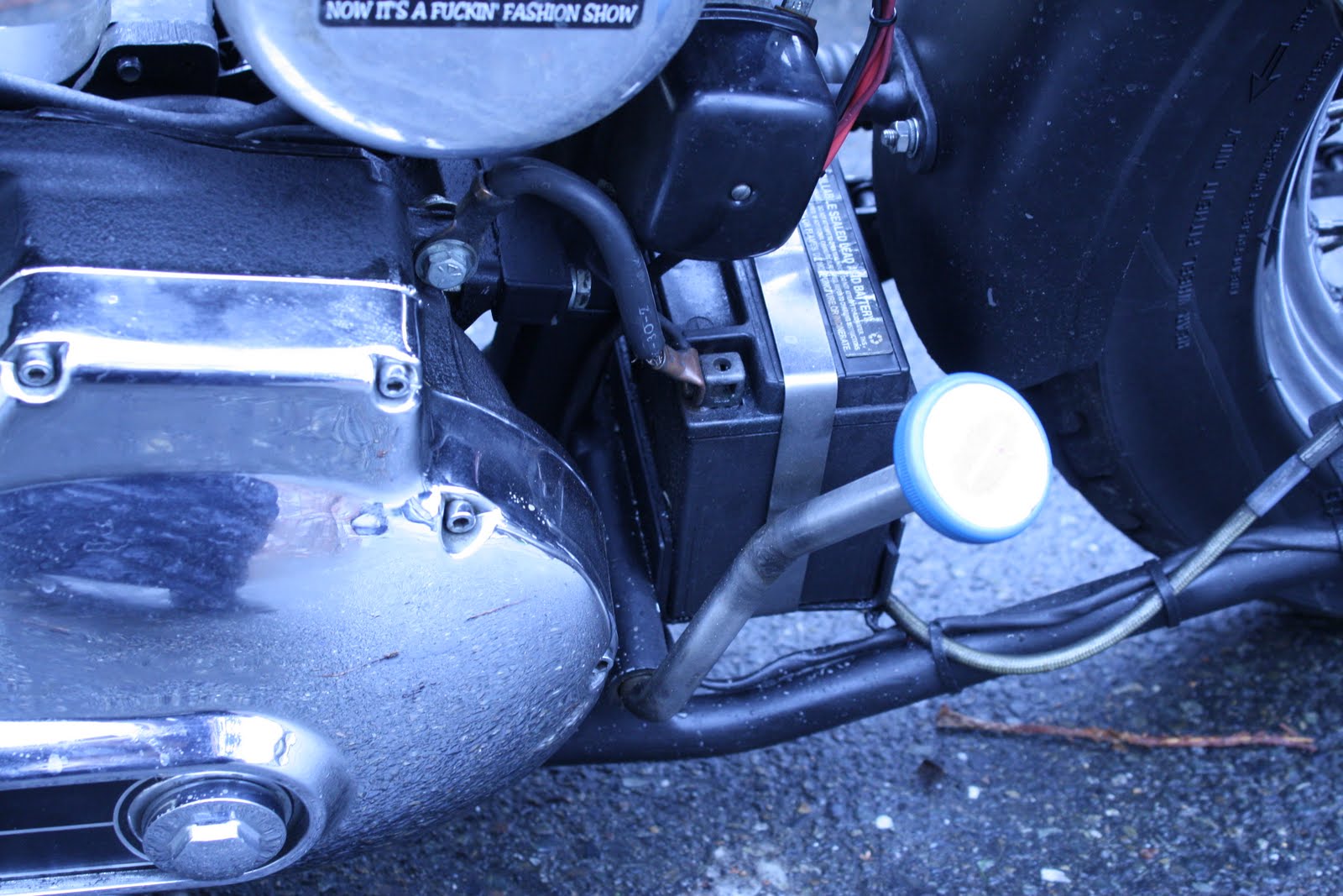 OldSTF Cycle Ironhead Sportster jockey shift