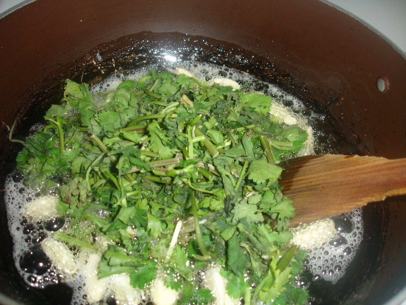 VineelaSiva Coriander Pickle(Kottimera nillva pacchadi)