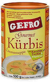 Gefro tökkrém-leves