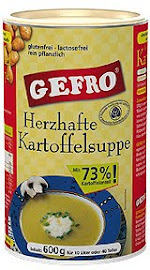 Gefro házias burgonyaleves és burgonya-püré