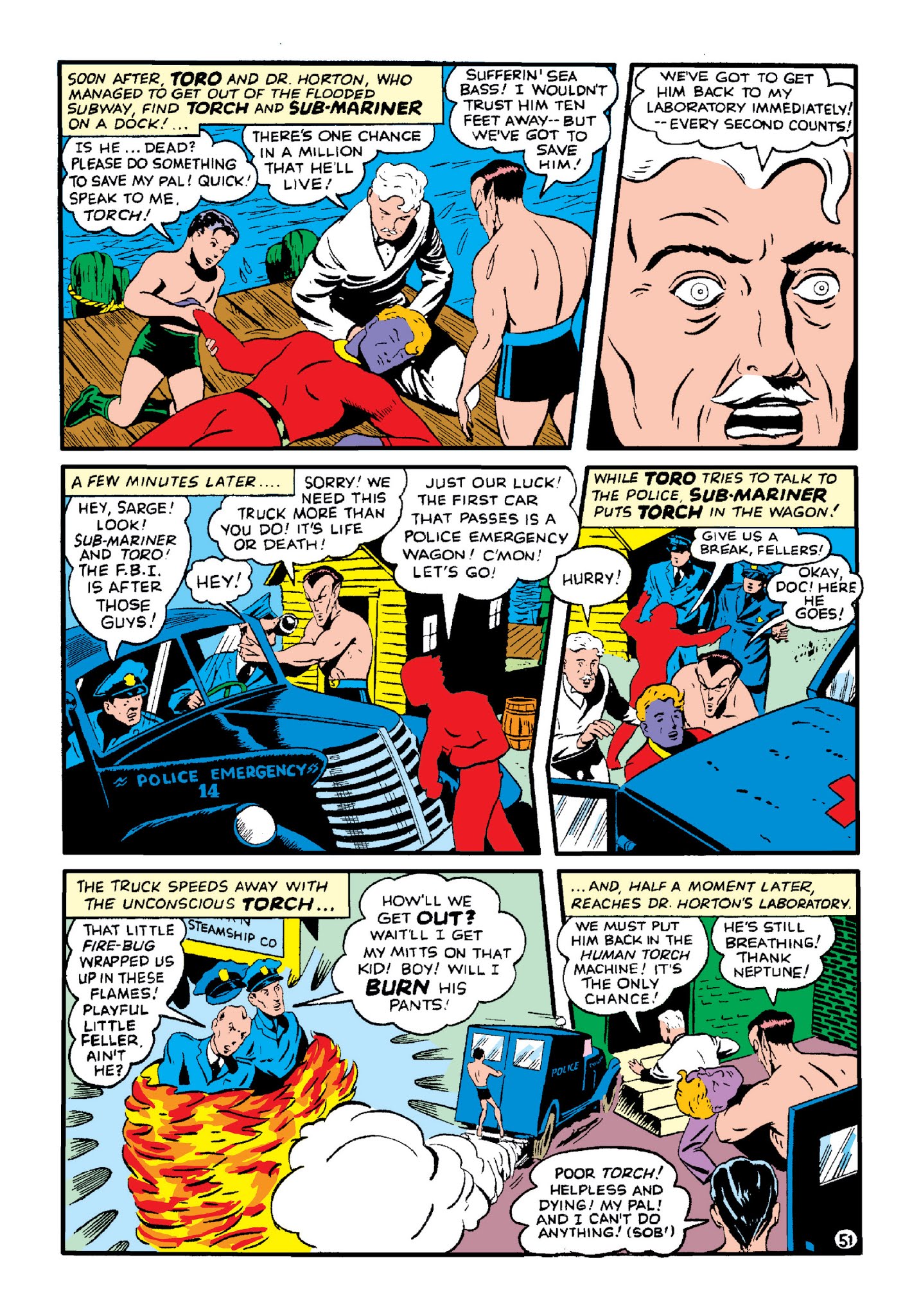 Read online Marvel Masterworks: Golden Age Human Torch comic -  Issue # TPB 2 (Part 3) - 58