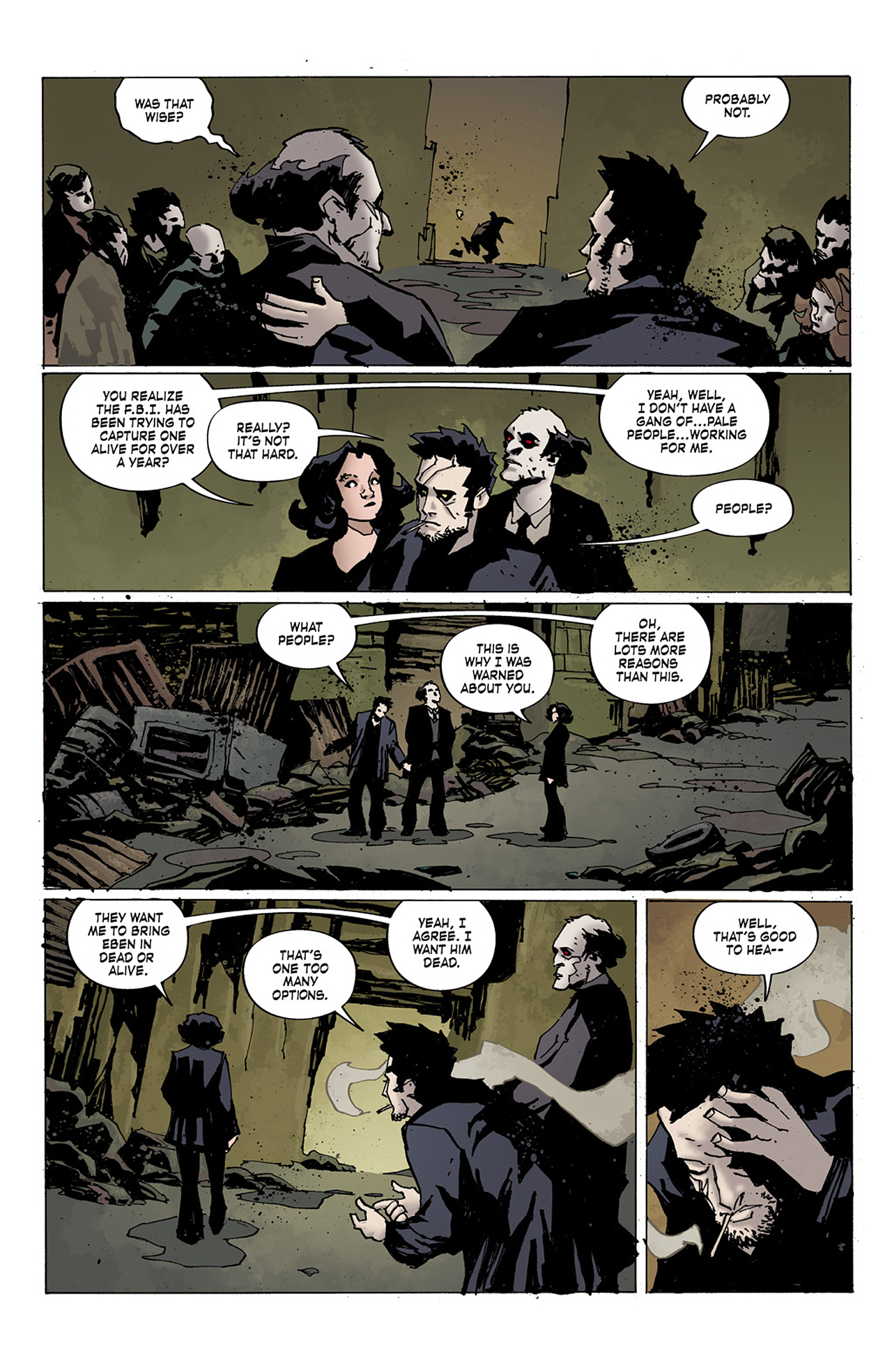 Read online Criminal Macabre: Final Night - The 30 Days of Night Crossover comic -  Issue #1 - 19
