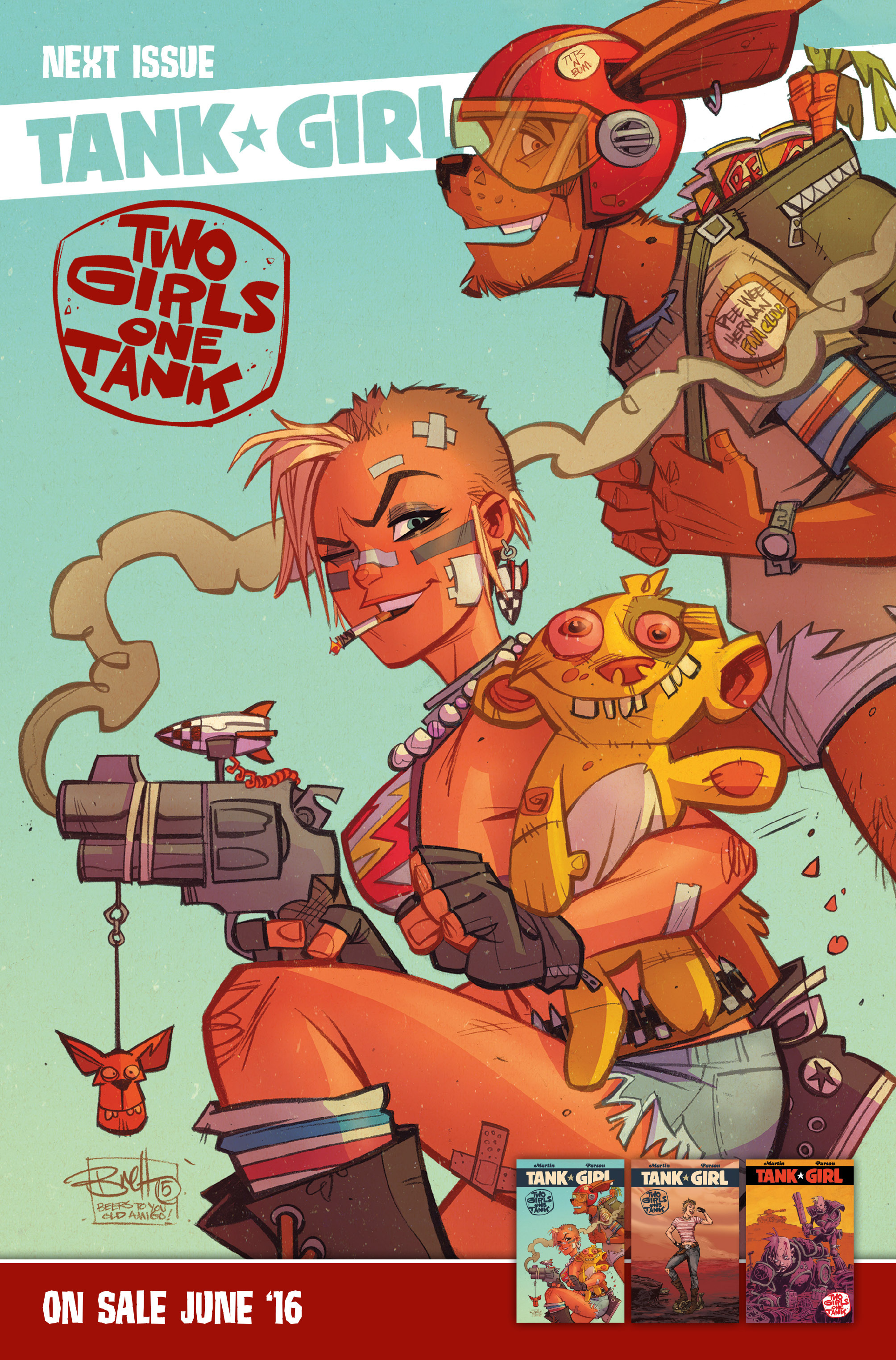 Read online Tank Girl: Two Girls, One Tank comic -  Issue #1 - 28