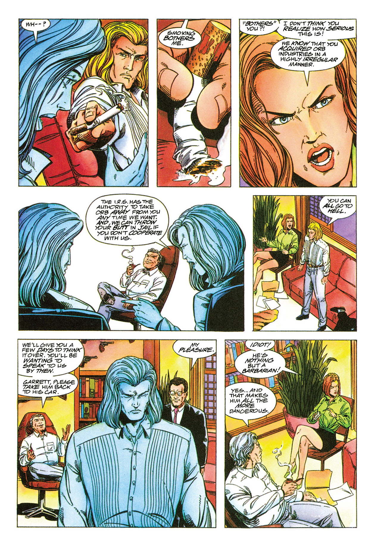 Read online X-O Manowar (1992) comic -  Issue #18 - 10