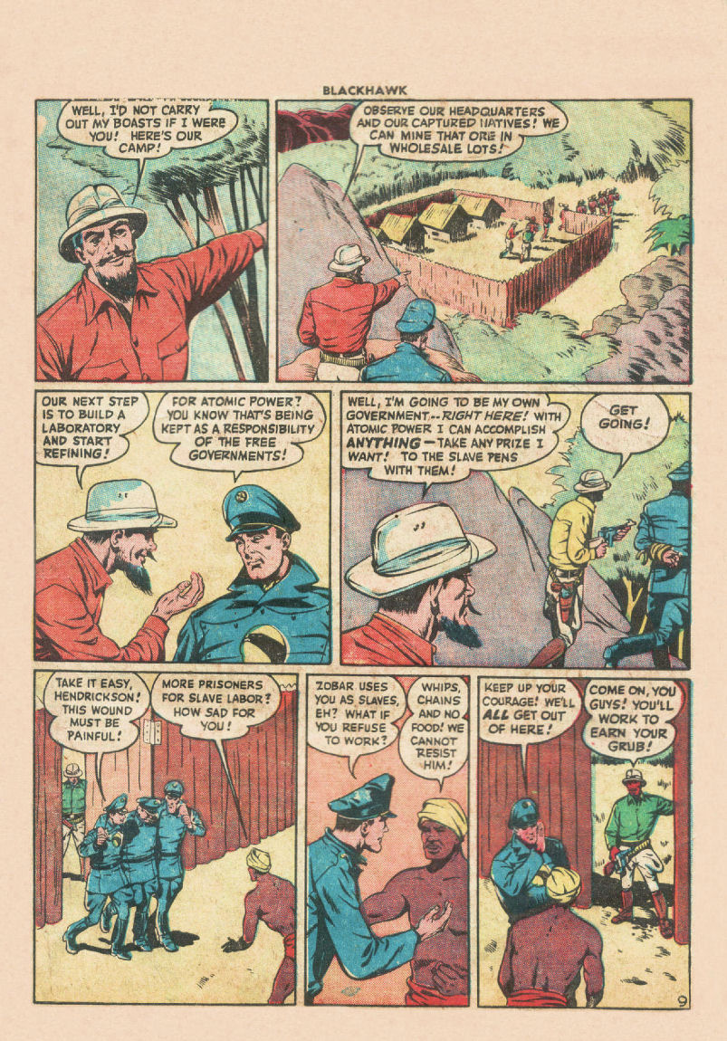 Read online Blackhawk (1957) comic -  Issue #12 - 45