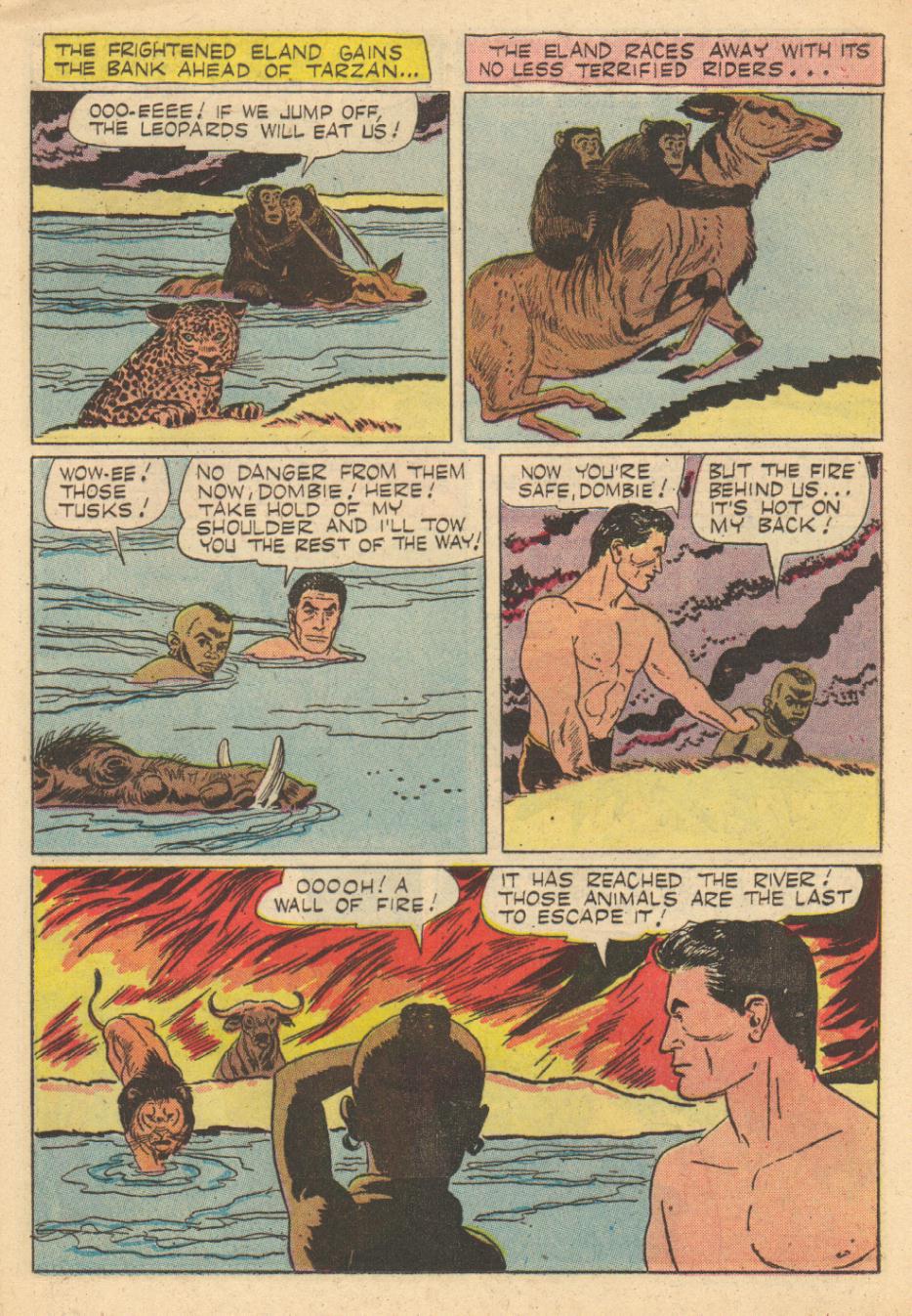 Read online Tarzan (1948) comic -  Issue #81 - 25