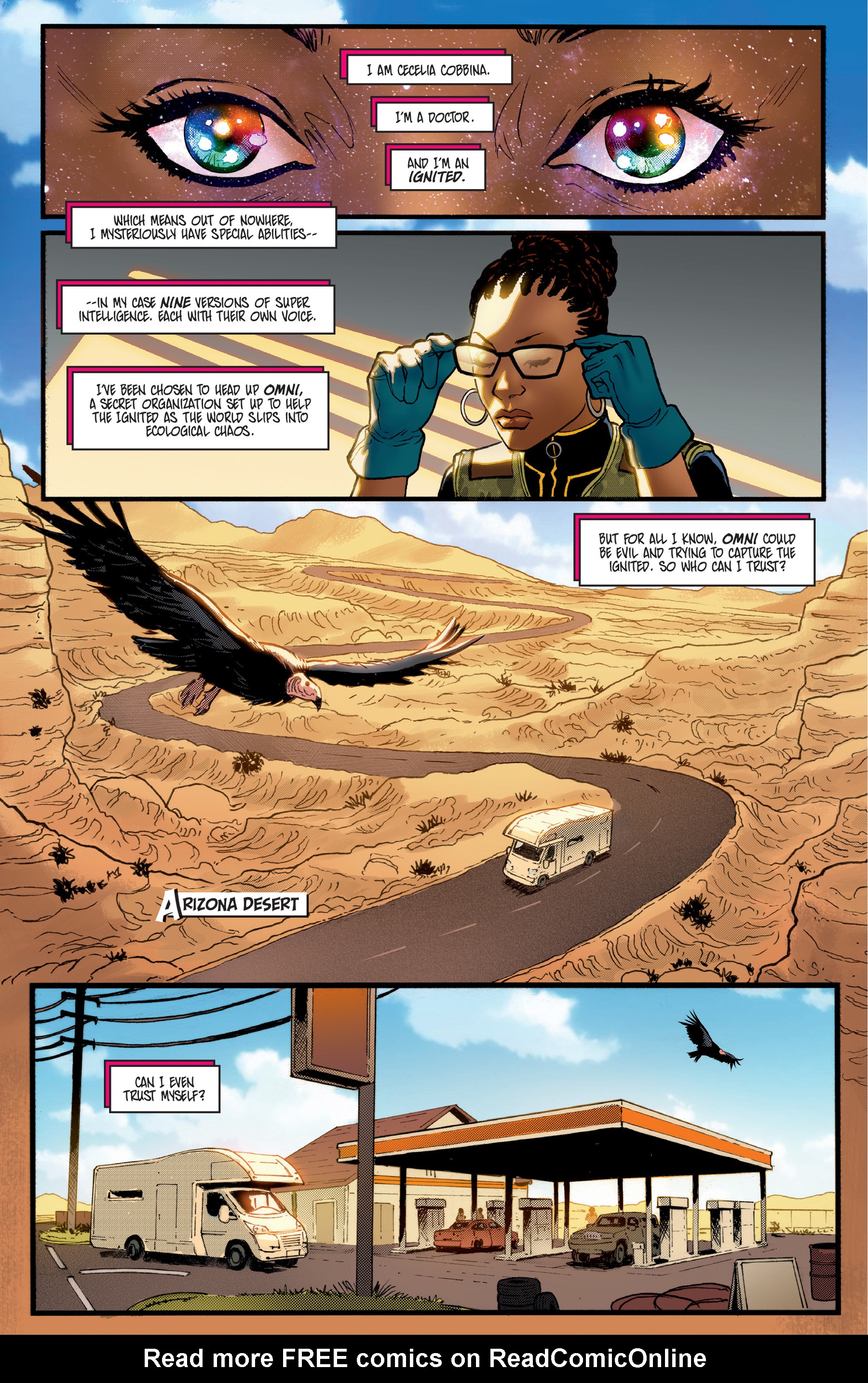Read online Omni comic -  Issue #5 - 5