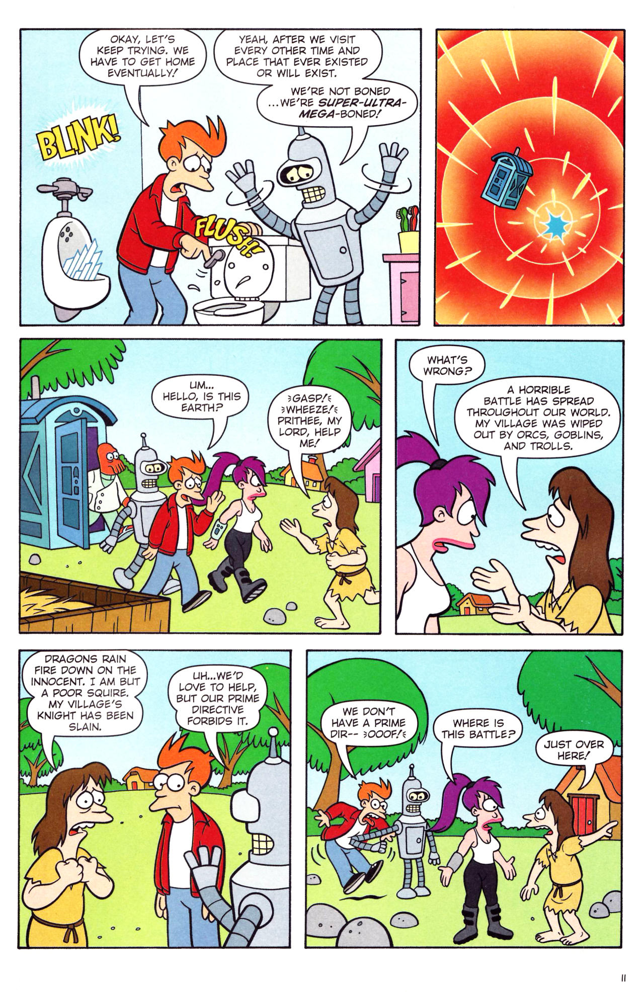 Read online Futurama Comics comic -  Issue #32 - 8