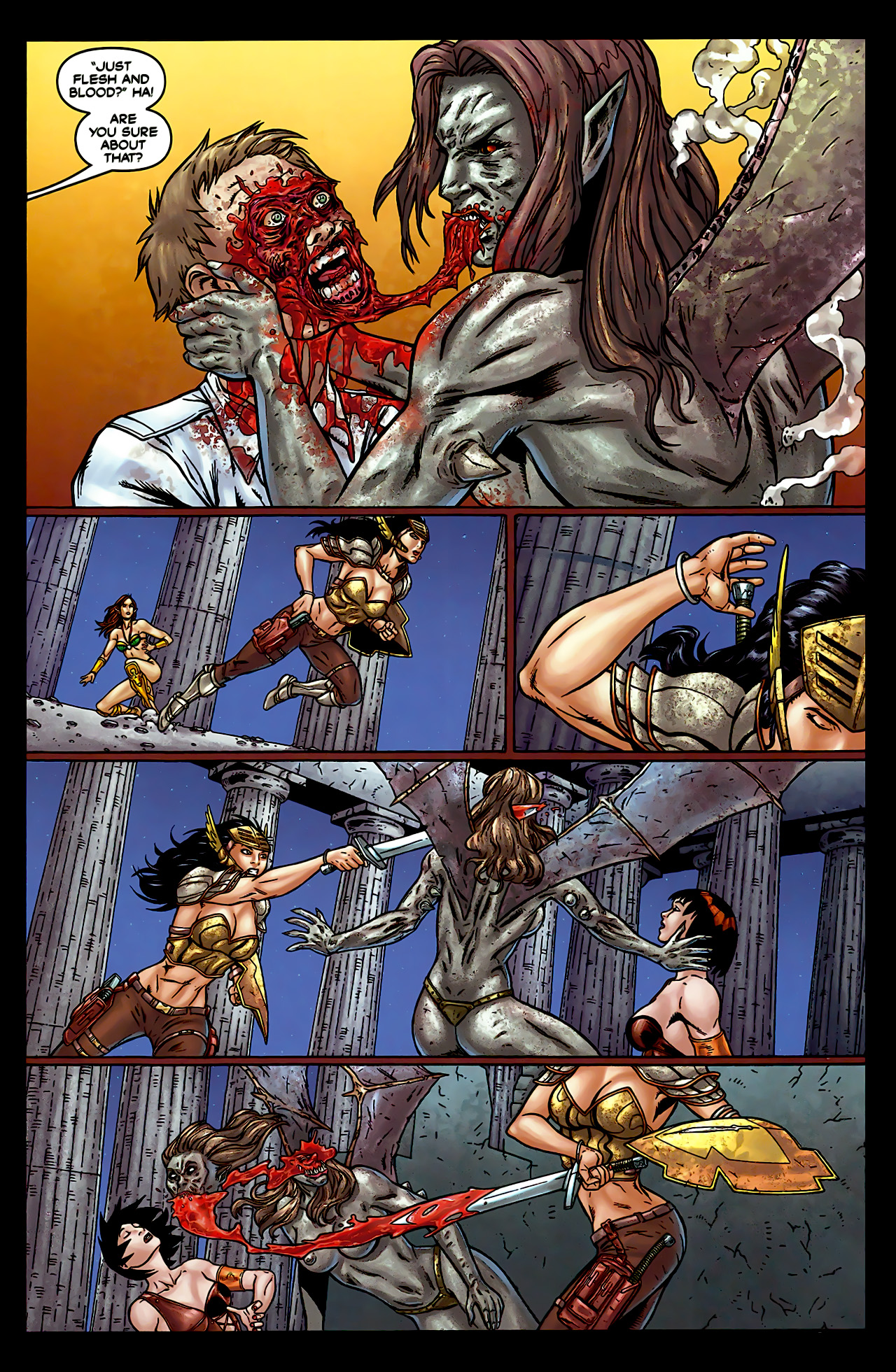 Read online War Goddess comic -  Issue #6 - 25
