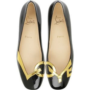 christian louboutin love flats