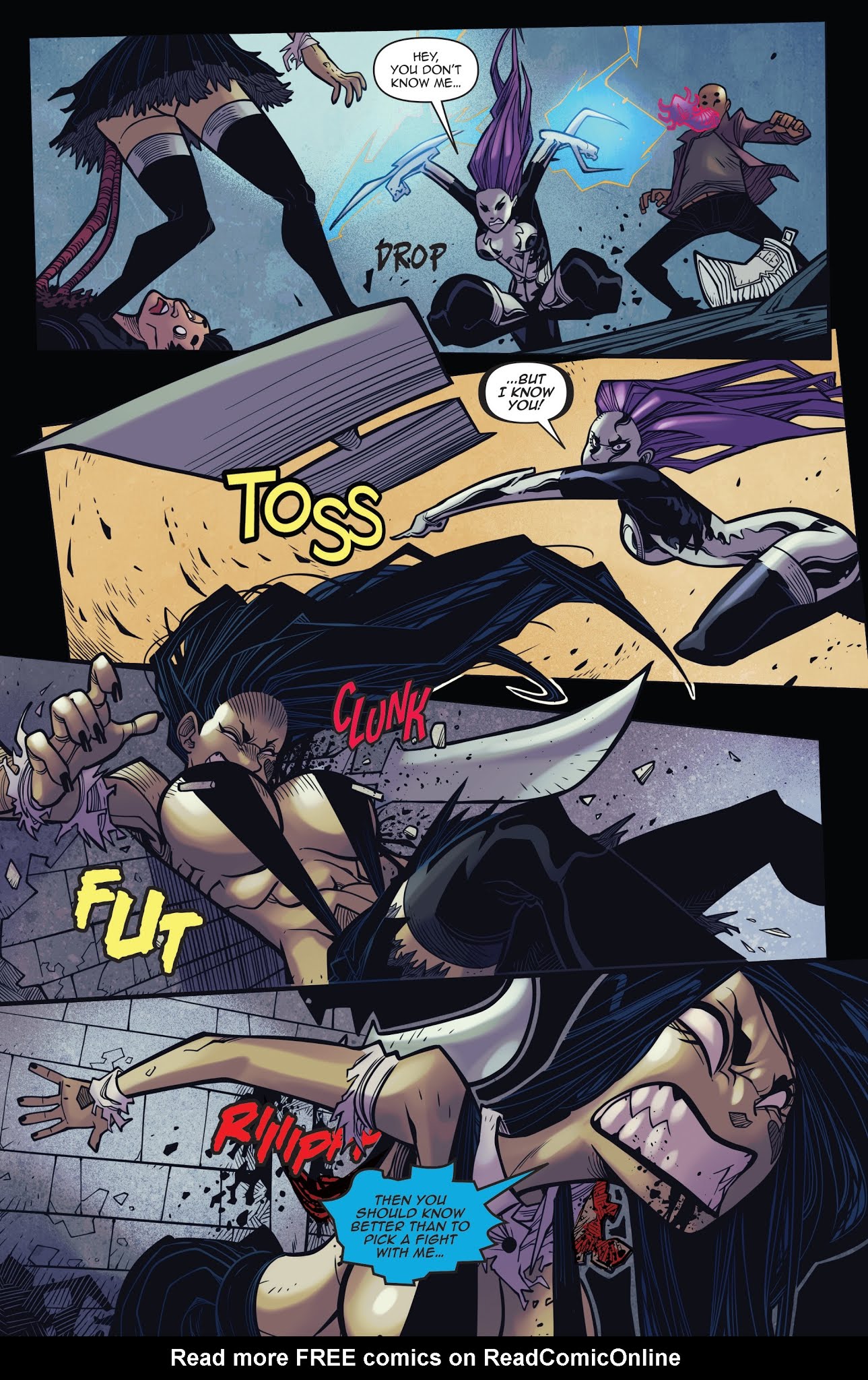 Read online Vampblade Season 3 comic -  Issue #5 - 16