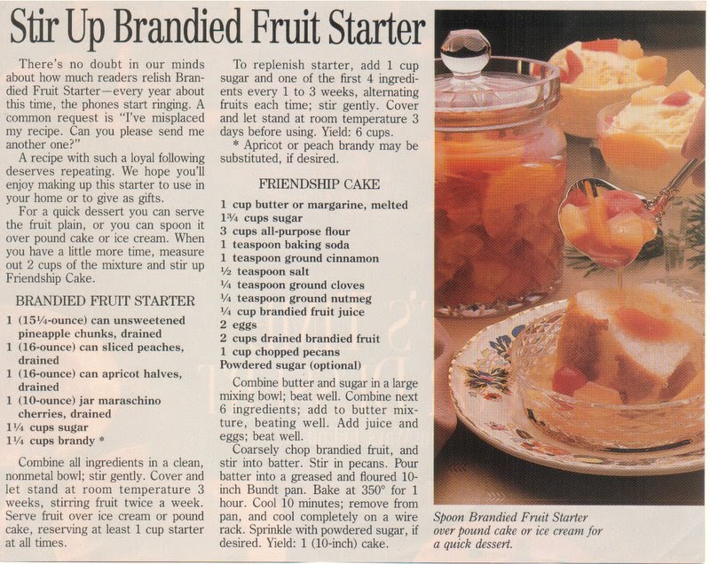 Brandied Fruit