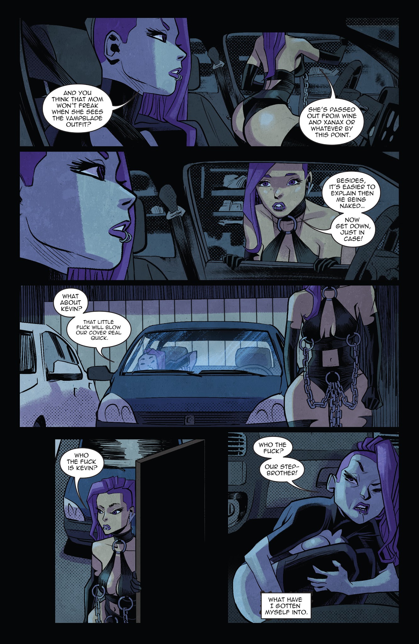 Read online Vampblade Season 3 comic -  Issue #1 - 13