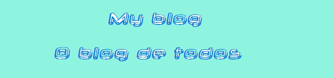 My blog
