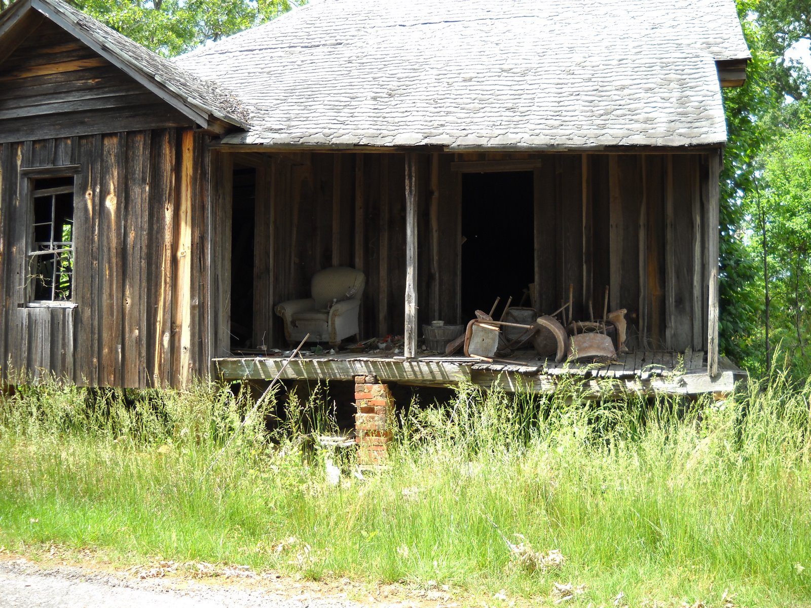 Gold Hill Plant Farm Abandoned House on County Line Road
