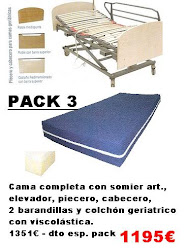 SOMIERES Y CAMAS ARTICULADAS: SOMIER CON PATAS REGULABLES EN ALTURA