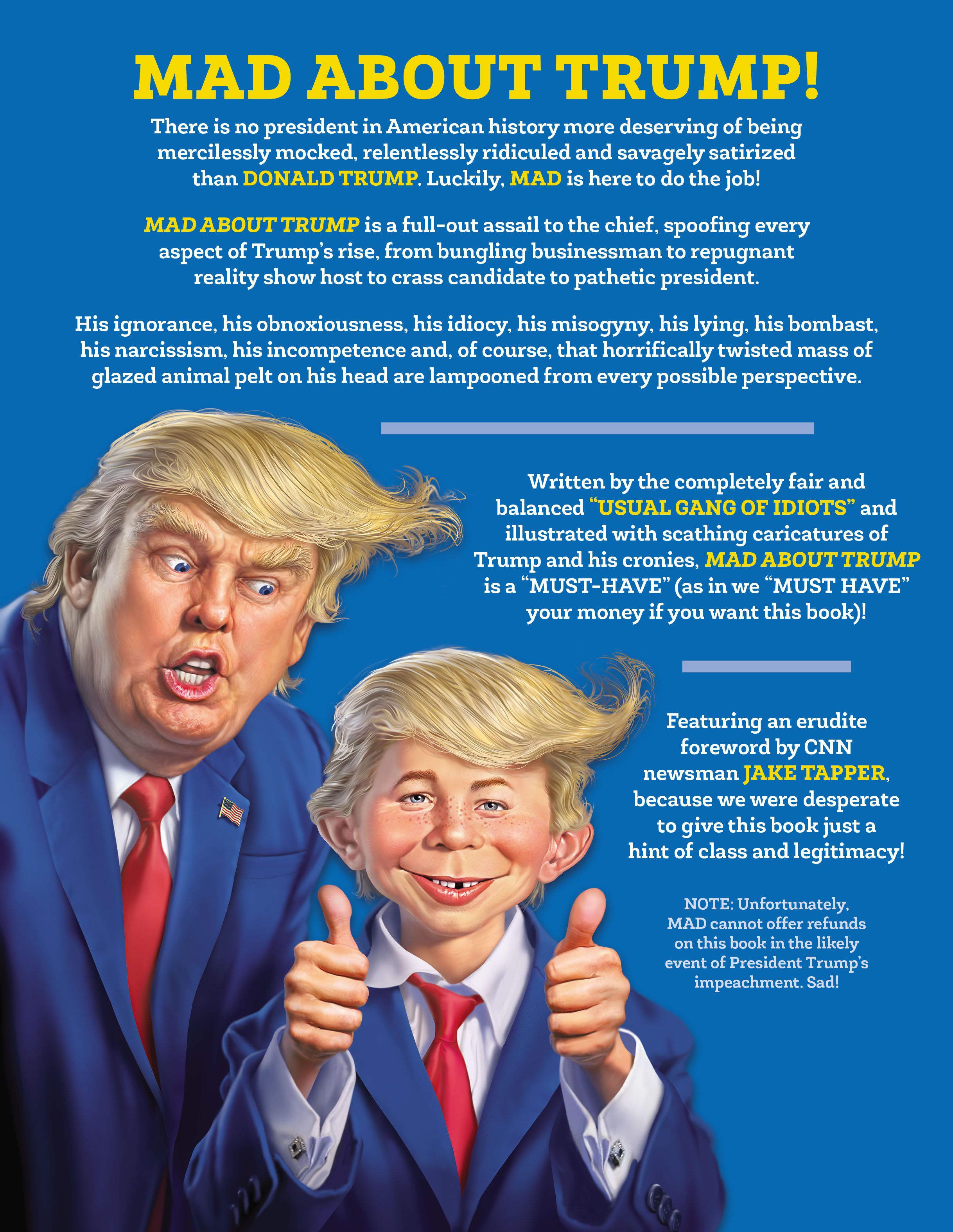 Read online MAD About Trump: A Brilliant Look at Our Brainless President comic -  Issue # TPB - 133
