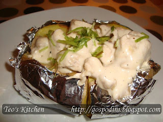 Pui cu sos de smantana