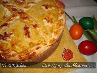 Pasca (cozonac cu branza)