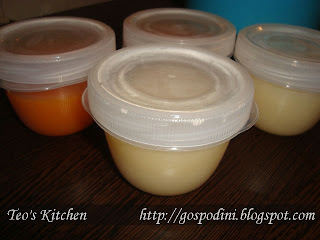 Piure de fructe si legume pentru bebelusi