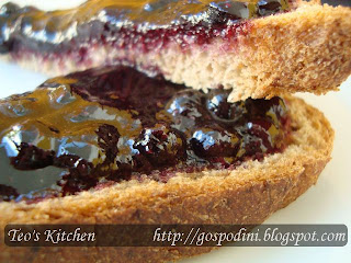 Gem de afine si banane