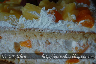 Tort diplomat cu fructe