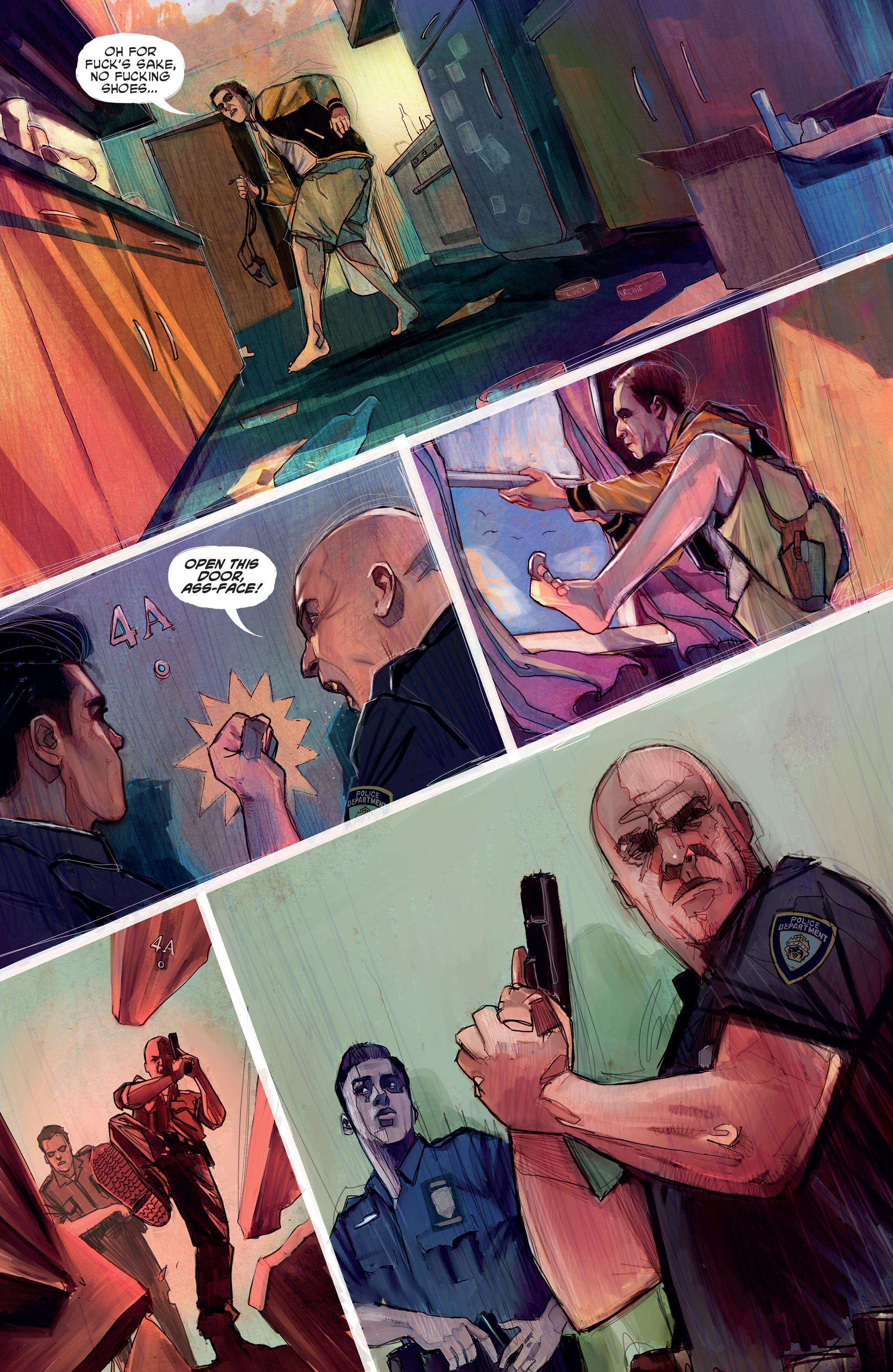 Read online Dying is Easy comic -  Issue #2 - 5