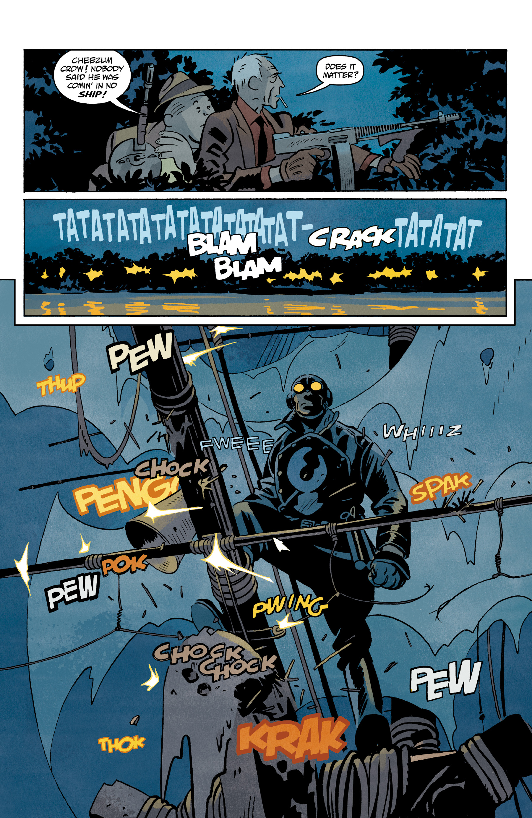 Read online Lobster Johnson: The Pirate's Ghost comic -  Issue #3 - 12