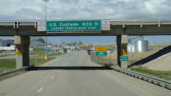 Approaching the Canadian Border