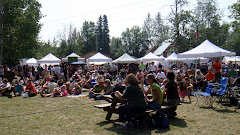 Crowd at Festival Listening to Music