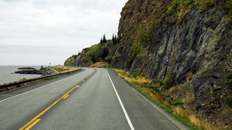 Seward Highway Leading Into Anchorage