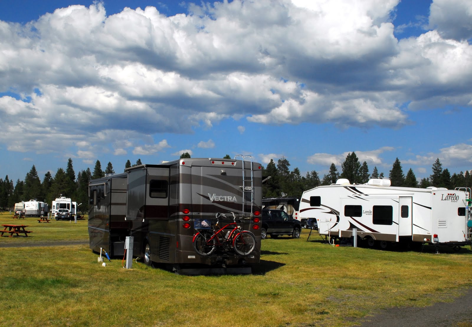 Finding Jerry and Mary La Pine, Oregon Cascade Meadows RV Resort
