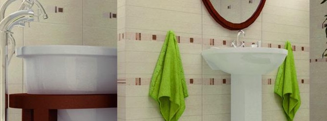 baldosas de cerámica y baño