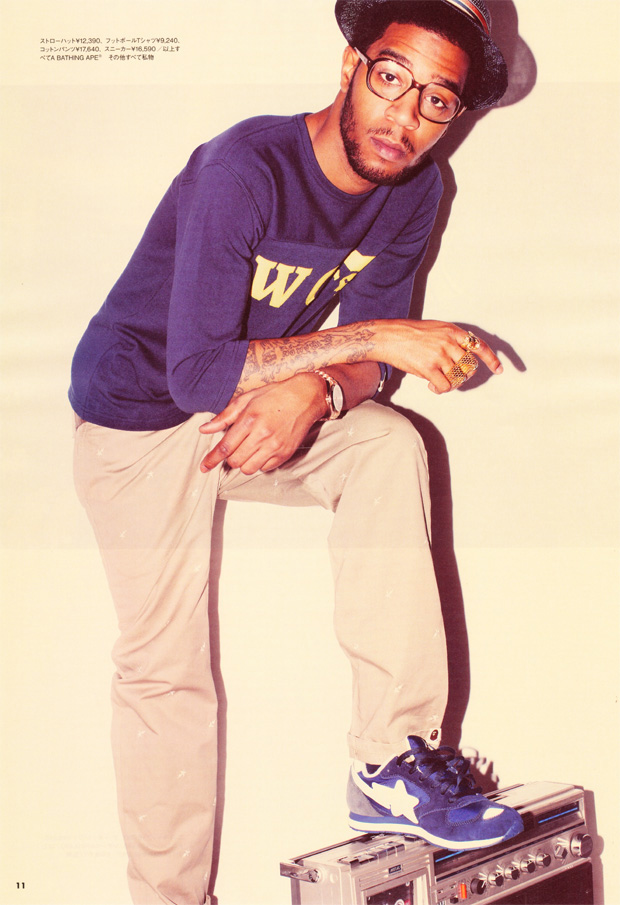 A Bathing Ape x Kid Cudi Interview & Photoshoot CucaClothing
