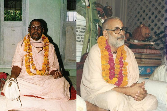 Srila Bhaktivedanta Vamana Gosvami Maharaja & Srila Bhaktivedanta Narayana Gosvami Maharaja