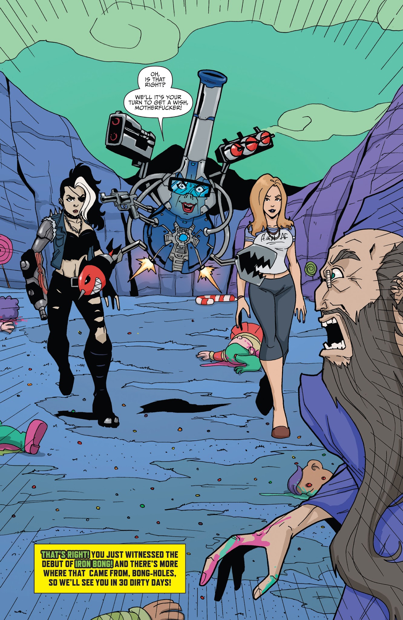 Read online Gingerdead Man Meets Evil Bong comic -  Issue #2 - 27