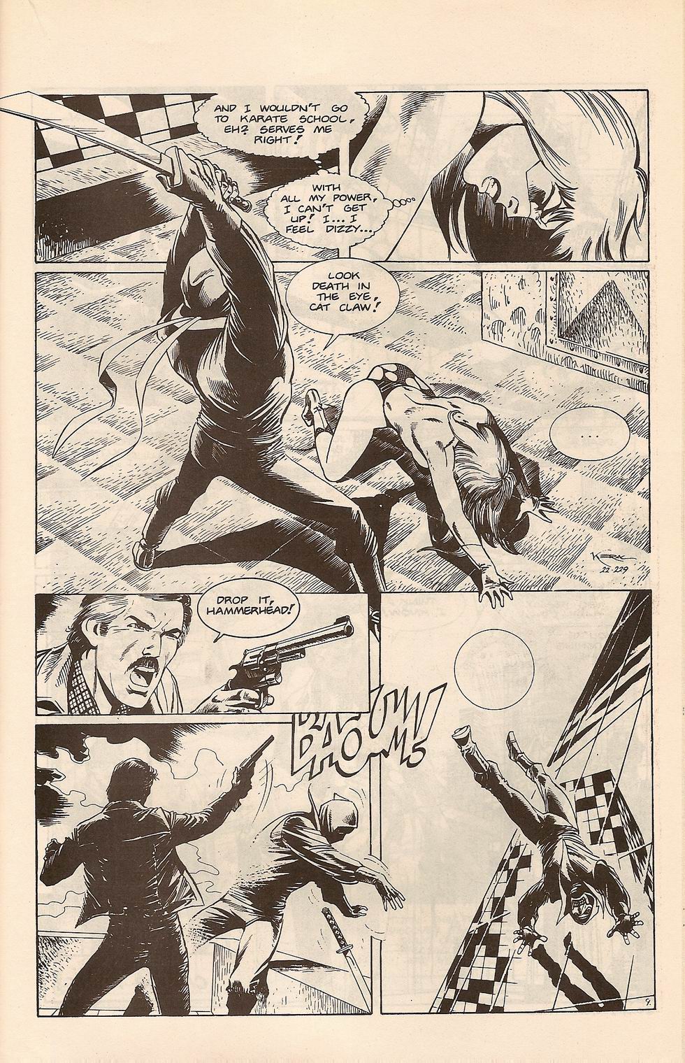 Read online Cat Claw comic -  Issue #8 - 21